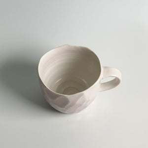 The 'Faceted Mug' Pink