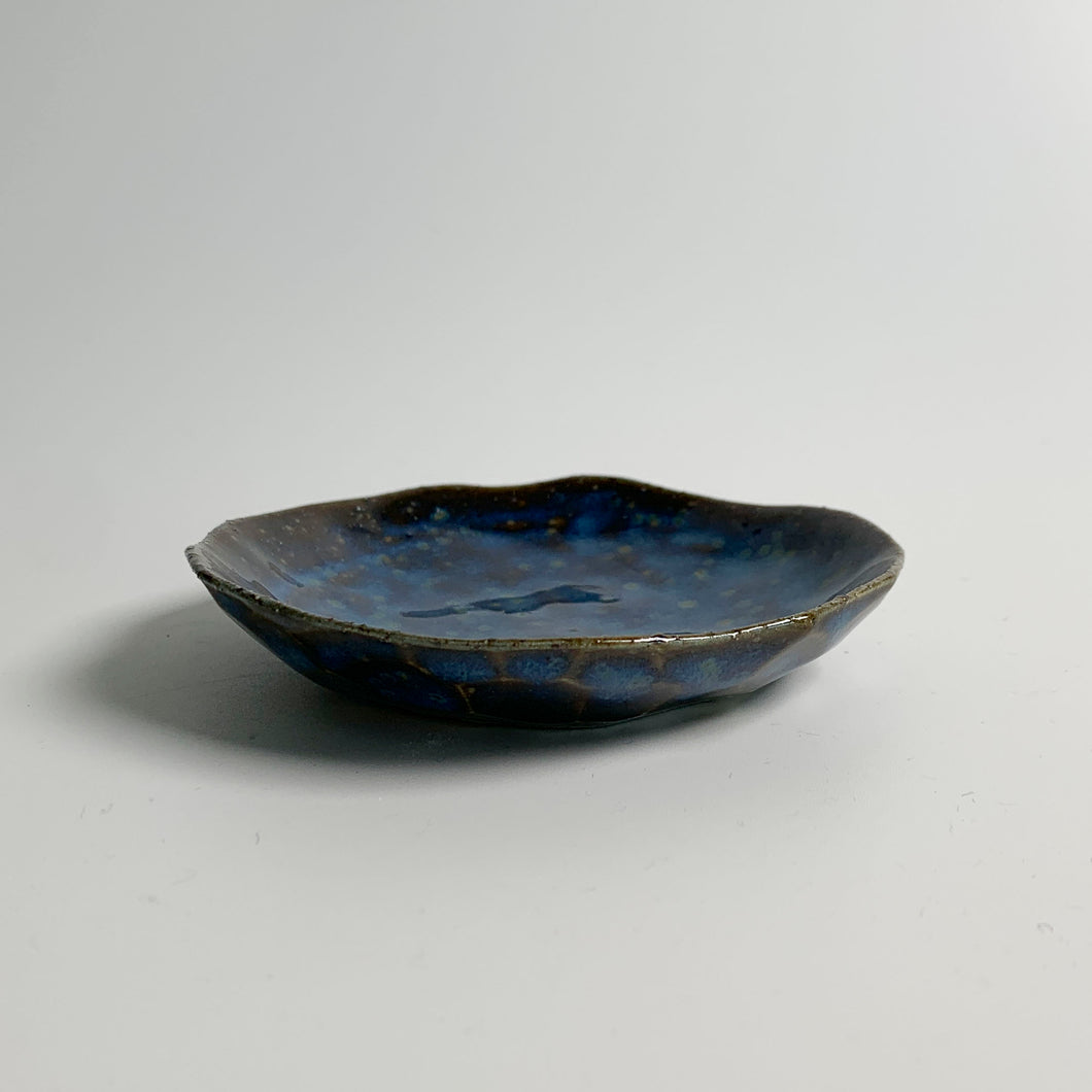 The 'Oil Dish' Turquoise Blue