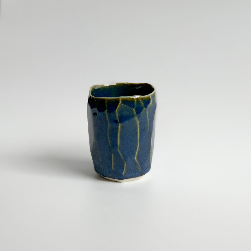 The 'Bud Vase' Turquoise blue